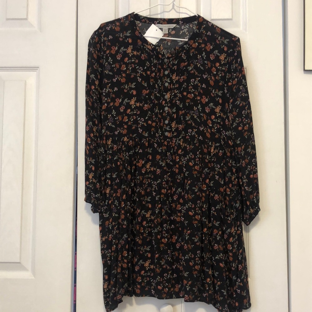 American Eagle Floral Print Dress